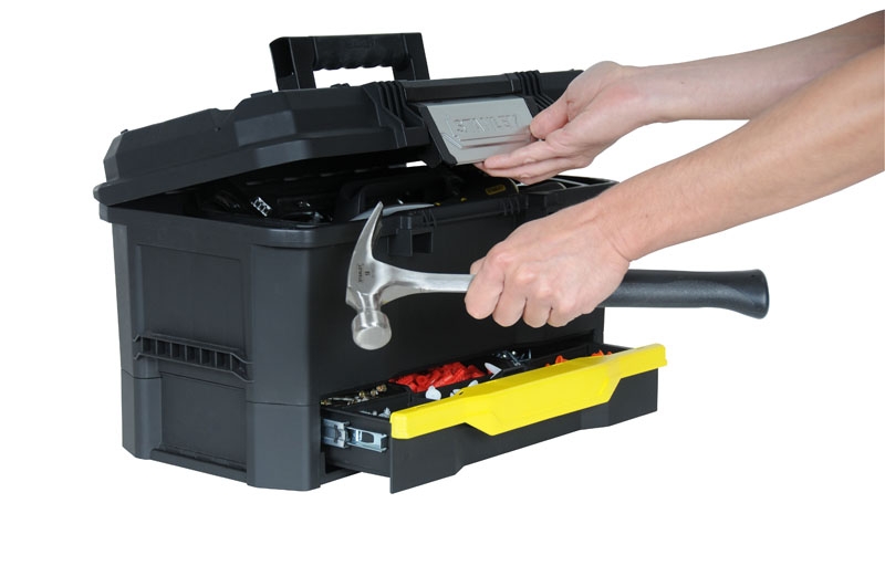 STANLEY SKRZYNIA NARZ�DZIOWA One Touch Latch 19” Z SZUFLAD� 70-316