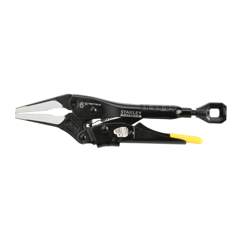 Szczypce zaciskowe FATMAX szcz�ki wyd�u�one proste 150mm 75438