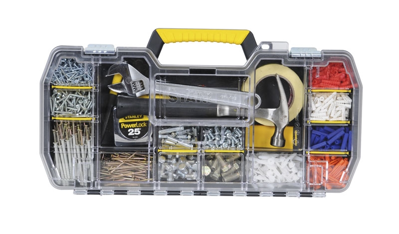 ORGANIZER Z METALOWYMI ZATRZASKAMI 24” 79203 