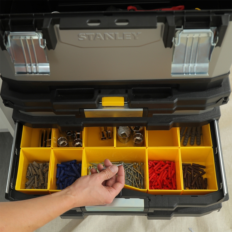 RUCHOMY WARSZTAT STANLEY FatMax - METAL/PLASTIK - SZARY 95-622