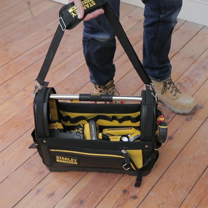 TORBA NARZ�DZIOWA STANLEY FATMAX 18 OTWARTA, Z KIESZENI� NA PI�� 93-951