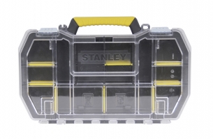 ORGANIZER Z METALOWYMI ZATRZASKAMI 19” 70736