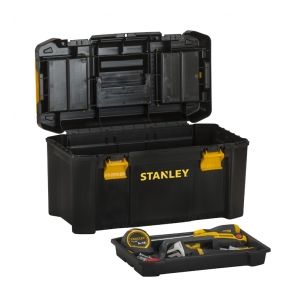 STANLEY SKRZYNIE NARZ�DZIOWE ESSENTIAL 19 - PLASTIKOWE ZATRZASKI 75520