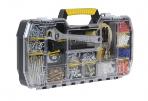 ORGANIZER Z METALOWYMI ZATRZASKAMI 24” 79203 
