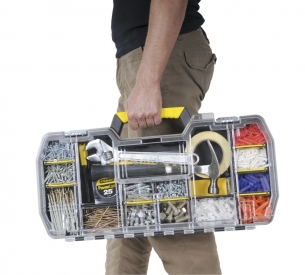 ORGANIZER Z METALOWYMI ZATRZASKAMI 24” 79203 