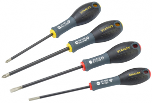 ZESTAW WKR�TAK�W STANLEY FATMAX Z EFEKTEM DIAMENTOWEJ KO�C�WKI 4szt. P�./PH 62060