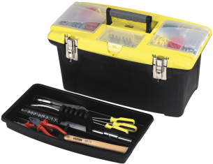 STANLEY SKRZYNIA NARZ�DZIOWA JUMBO + ORGANIZER (METALOWE ZACZEPY) 16 92-905 
