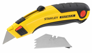 Nӯ STANLEY FATMAX Z OSTRZEM CHOWANYM + 5 ostrzy CARBIDE 7-10-778 