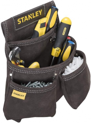 STANLEY KIESZE� DO PASA Z 3 PRZEGRODAMI I UCHWYTEM NA TA�M� 80116