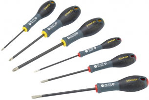 ZESTAW WKR�TAK�W STANLEY FATMAX Z EFEKTEM DIAMENTOWEJ KO�C�WKI 6szt. P�./PH 62062