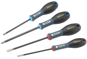 ZESTAW WKR�TAK�W STANLEY FATMAX Z EFEKTEM DIAMENTOWEJ KO�C�WKI 4szt. P�./PZ 62061