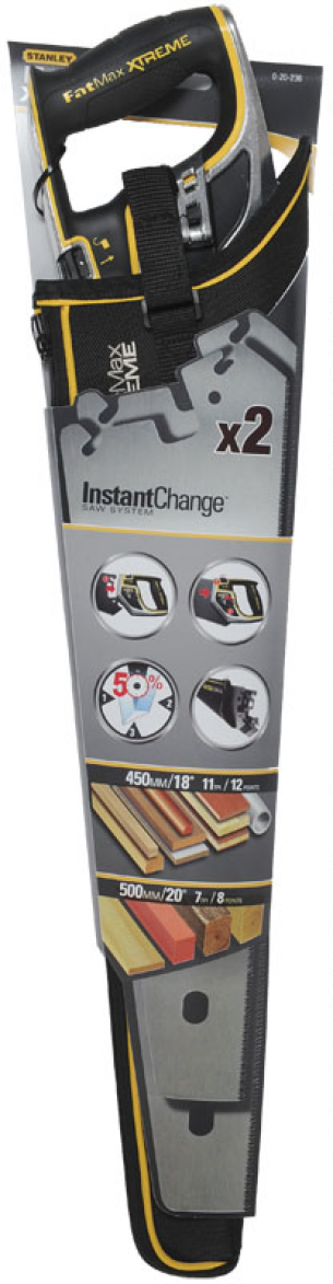 PI�A STANLEY&reg; FATMAX&reg; INSTANTCHANGE™ Z WYMIENNYMI BRZESZCZOTAMI 7z/cal x 500mm 20-236