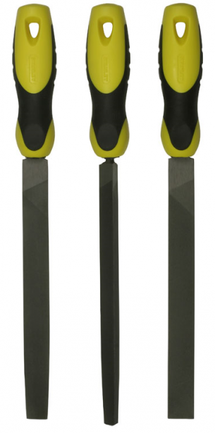 8 ZESTAW PILNIK�W - R�WNIAKI  - 3 SZT 200mm 22-464